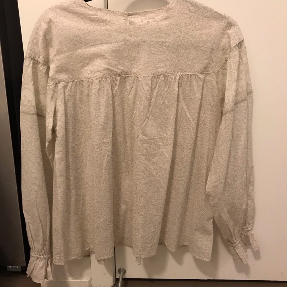 Anna Sui x Uniqlo Peasant top